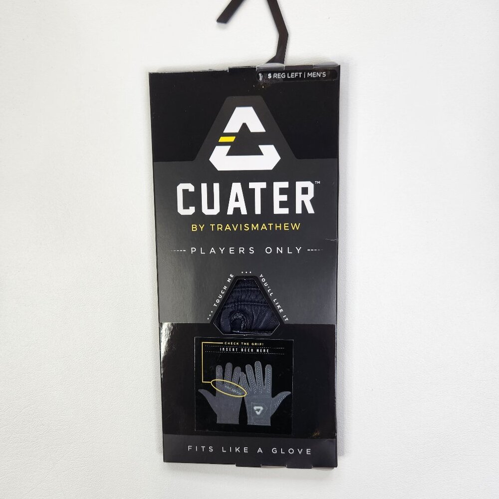 CUATER by Travis Mathew Premier Golf Glove Men's Small Left Regular Mood Indigo